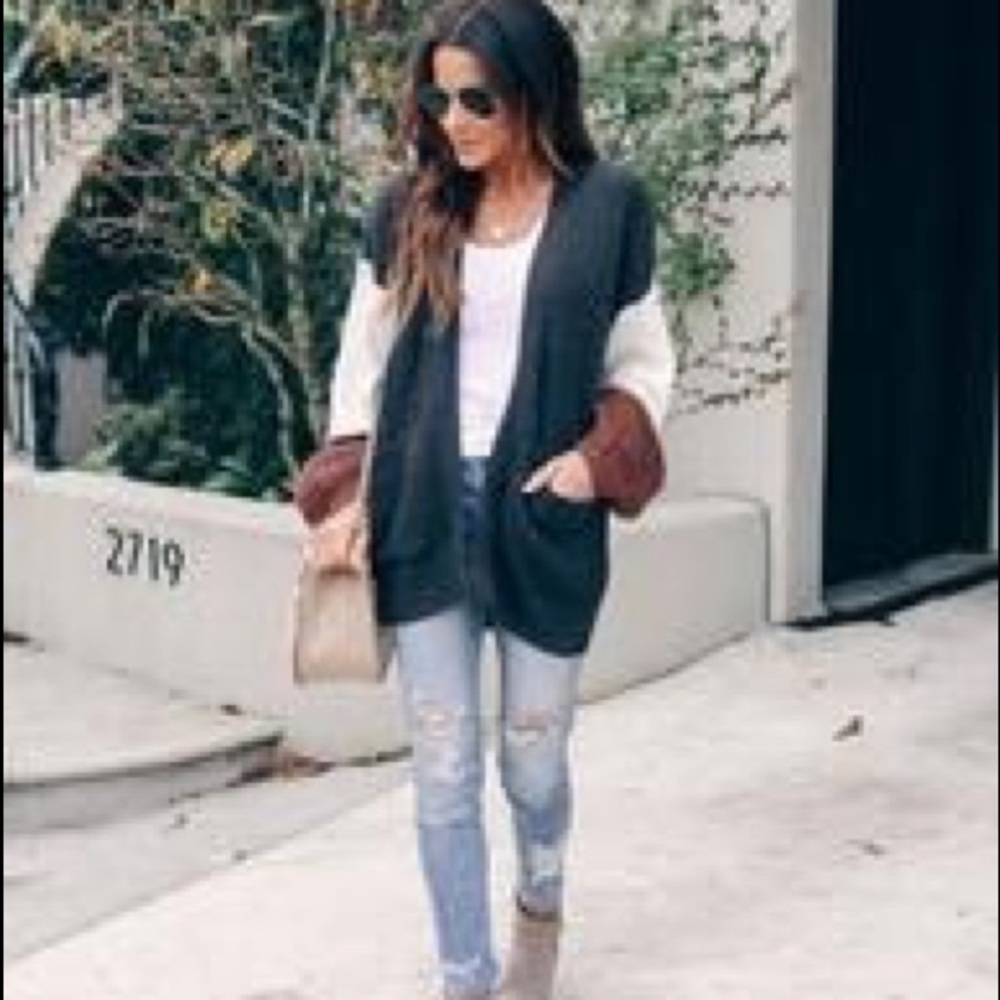 Colorblock Cardigan
